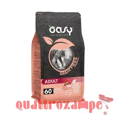 Oasy Cat Adult Grain Free Tacchino Per Gatti