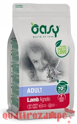 Oasy Cat Adult Agnello 1,5 Kg Per Gatti