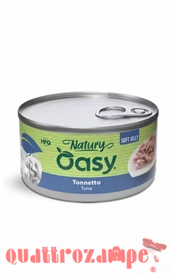 Oasy Natury Cat Soft Jelly Tonnetto 85 gr Scatoletta Umido Per Gatti