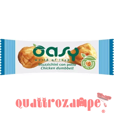 Oasy Snack Stuzzichini di Pollo MONODOSE 8 gr per Cani