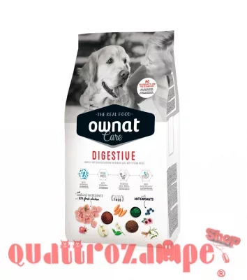 Ownat Care Digestive Crocchette Per Cani