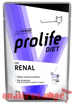 PROLIFE Cat Veterinary Diet Renal 85 gr Umido Gatto NUOVO PRODOTTO