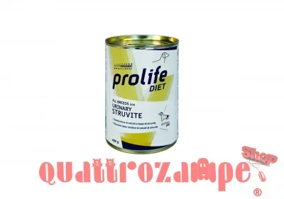 Prolife Dog Veterinary Formula Urinary Management 400 gr Umido Cane