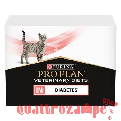 Purina Pro Plan Veterinary Diets DM Diabetes Management Manzo Bustina 85 gr Per Gatti