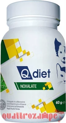 Q.Diet Noxalate 60 Capsule 60 Gr Per Cani e Gatti