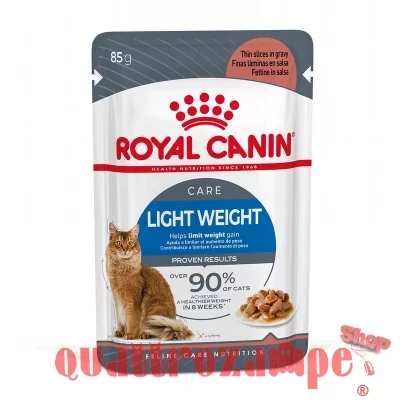 Royal Canin Ultra Light Gravy 85 gr In Salsa Per Gatti