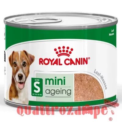 Royal Canin Mini Ageing 195 Gr Barattolo Pate Umido Per Cane