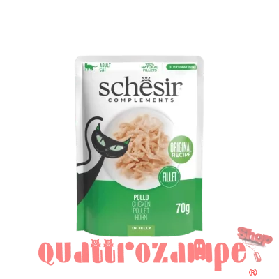 Schesir Complements Pollo 70 gr Bustina Umido Per Gatti