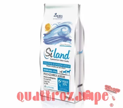 Siland Ipoallergenico Adult Medium Large Pesce Azzurro Agrumi Crocchette Cane