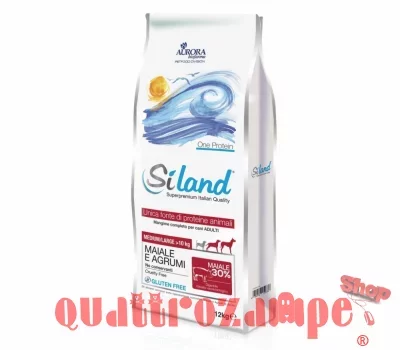 Siland Monoproteico Adult Medium Large Maiale Agrumi Crocchette Cane