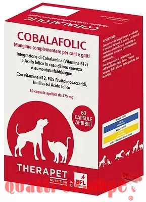 Therapet Cobalafolic 60 Capsule Per Cani e Gatti - ex cobalaplex