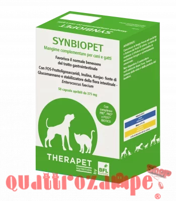 Therapet Synbiopet 50 Capsule Apribili ex Synbiotic D C
