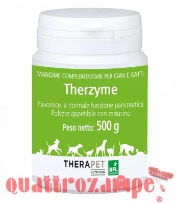 Therapet Therzyme XL 500 gr in Polvere Per Cani e Gatti