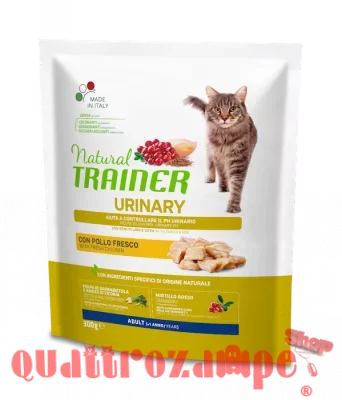 Natural Trainer Urinary Solution Con Pollo 300 Gr Per Gatti