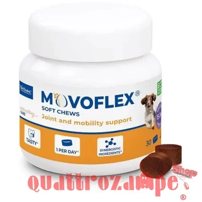 Virbac Movoflex Soft Chews Medium 30 Compresse Per Cani