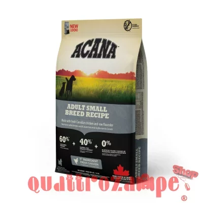 2 SACCHI - Acana Adult Small Breed 6 Kg Per Cane Taglia Piccola PREZZO A CONFEZIONE