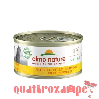 Almo Nature Hfc Natural Filetto di Pollo 70 gr Cibo Per Gatti