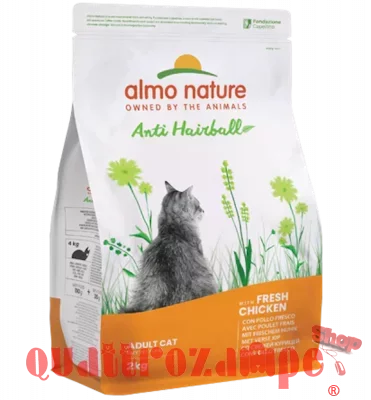 Almo Nature Anti Hairball Pollo Crocchette per gatto