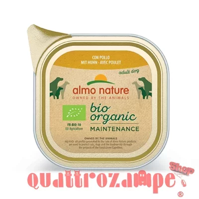 Almo Nature Bio Organic Pollo 300 gr Per Cane