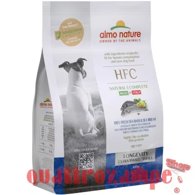 Almo Nature HFC Longevity Extra Small - Small Spigola Cane