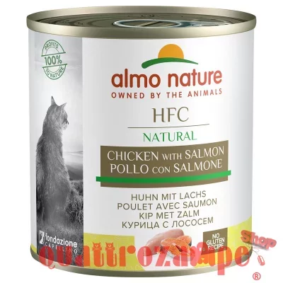 Almo Nature HFC Pollo e Salmone 280 gr Per Gatti