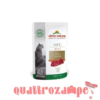 Almo Nature HFC Jelly Tonno 55 gr Bustine Umido Gatto