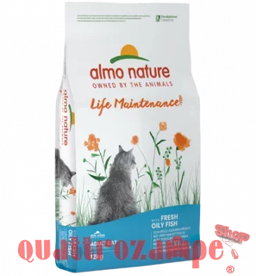 Almo Nature Holistic Maintenance Pesce Azzurro Riso 400 gr Crocchette Per Gatti