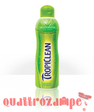 Shampoo Tropiclean Deodorante 591 ml Per Cane e Gatto