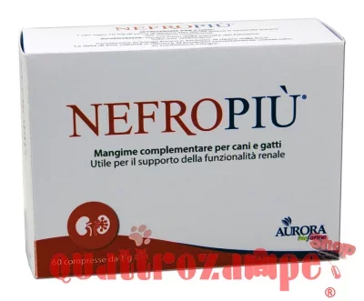 Aurora Biofama Nefropiu 60 Compresse Cane Gatto