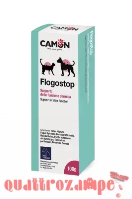 Camon Flogostop 100 gr Supporto Dermico Cani e Gatti