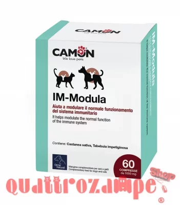 Camon Orme Naturali Im-Modula 60 cpr Rafforza Le Difese Cani Gatti