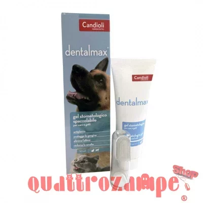 Candioli Dentalmax 50 ml Gel Stomatologico Spazzolabile Cani E Gatti