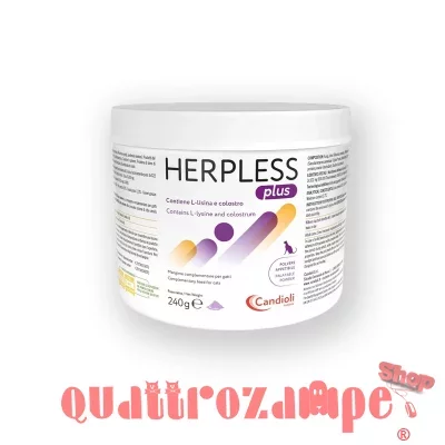 Candioli Herpless PLUS 240 gr Polvere Per Gatti