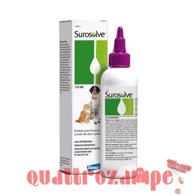 Elanco Surosolve 125 ml Detergente Auricolare Cane Gatto