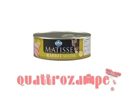 Farmina Matisse Mousse Coniglio 85 gr Umido Scatoletta Per Gatto