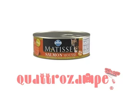 Farmina Matisse Mousse Salmone 85 gr Umido Scatoletta Per Gatto