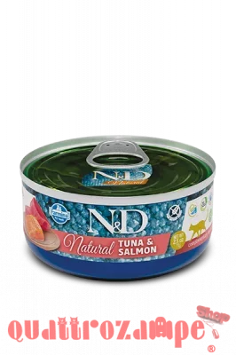 Farmina ND Natural Tonno Salmone 70 gr Umido Gatto