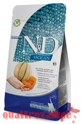 Farmina N/d Pumpkin Grain Free Ocean KITTEN Merluzzo Gamberetti Per Gatti