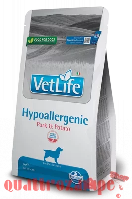 Farmina Vet Life Hypoallergenic Pork & Potato Per Cani Maiale e Patate