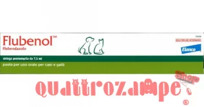 Elanco Flubenol Pasta in Siringa 7,5 cm Per Cani e Gatti