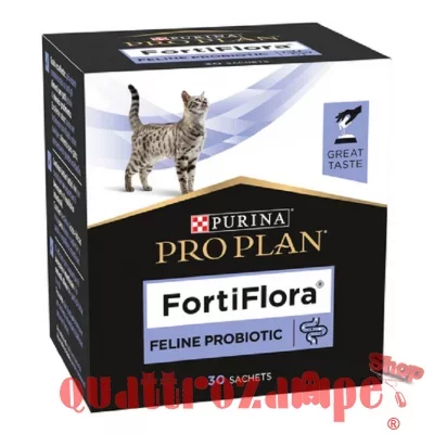 Purina Pro Plan Fortiflora Veterinary Diets 30 x 1 gr Per Gatto