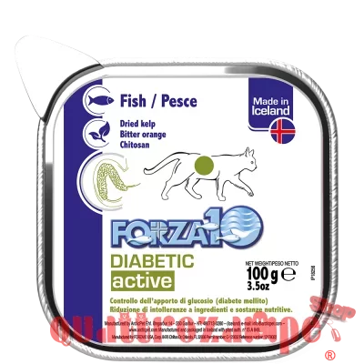 Forza 10 Active Diabetic 100 Gr Vachetta Umido Gatto