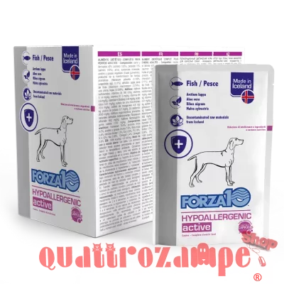 Forza 10 ActiveWet Hypoallergenic 100 Gr Pesce Busta Umido Cani