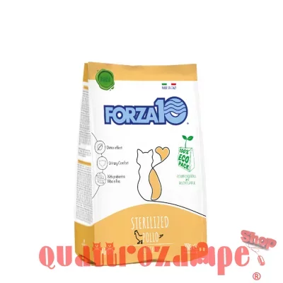 Forza 10 Maintenance Adult Sterilized Pollo Crocchette Gatti Sterilizzati