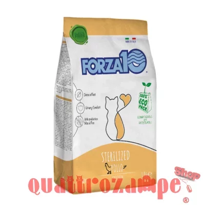 Forza 10 Maintenance Adult Sterilized Pollo 1 Kg Gatti Sterilizzati