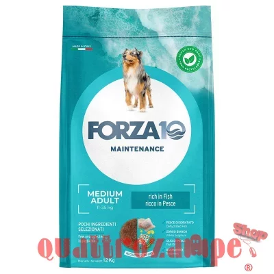Forza 10 Adult Medium Maintenance Fish 12 kg Pesce Per Cani