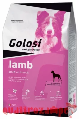 Zodiaco Golosi Adult All Breds Agnello e Riso 12 kg Lamb Per Cani