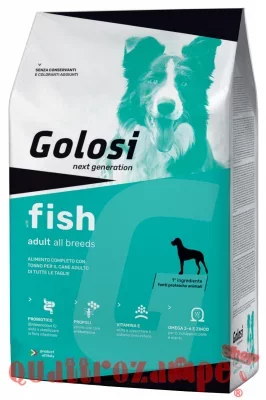 Zodiaco Golosi Adult All Breeds Fish 12 kg Pesce Per Cani