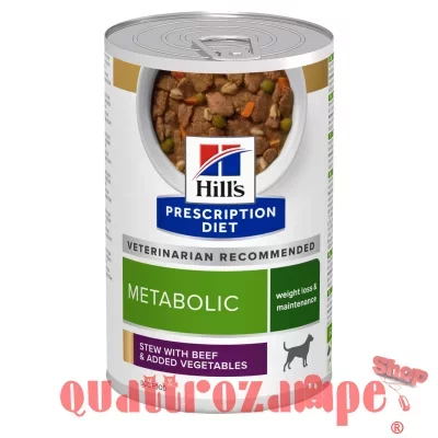 Hill's Metabolic Stew 354 gr Spezzatino Manzo e Verdure Umido Per Cane