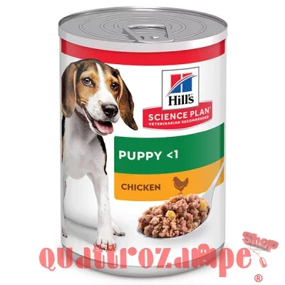 Hill's Science Plan Cane Puppy Pollo 370 gr Barattolo Umido Cane